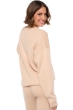 Cachemire et Coton pull femme col rond stormie powder powder l